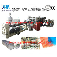 PC PP PE Hollow Sheet Grid Plate Extrusion Line